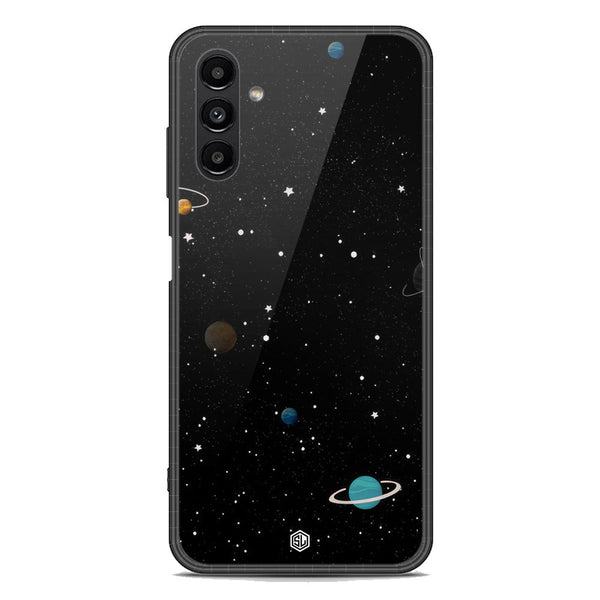 Space Series Soft Phone Case - Premium Glass Case - Design 3 - Samsung Galaxy A04s