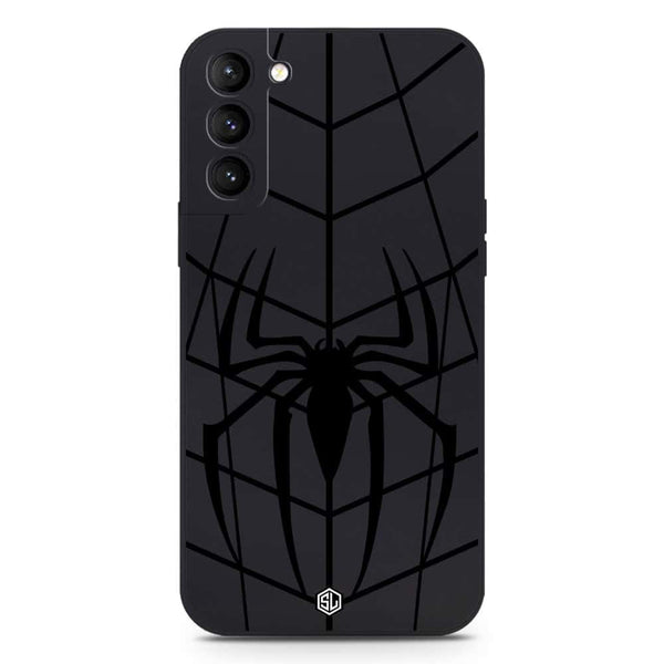 X-Spider Design Soft Phone Case - Silica Gel Case - Black - Samsung Galaxy S21 FE 5G