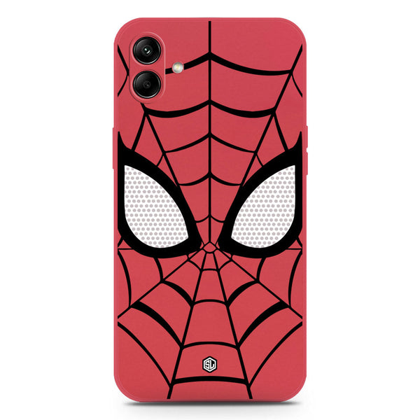 Cool Spider Design Soft Phone Case - Silica Gel Case - Red - Samsung Galaxy A04