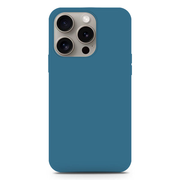 Skinlee Silica Gel Case - Blue - iPhone 16 Pro Max
