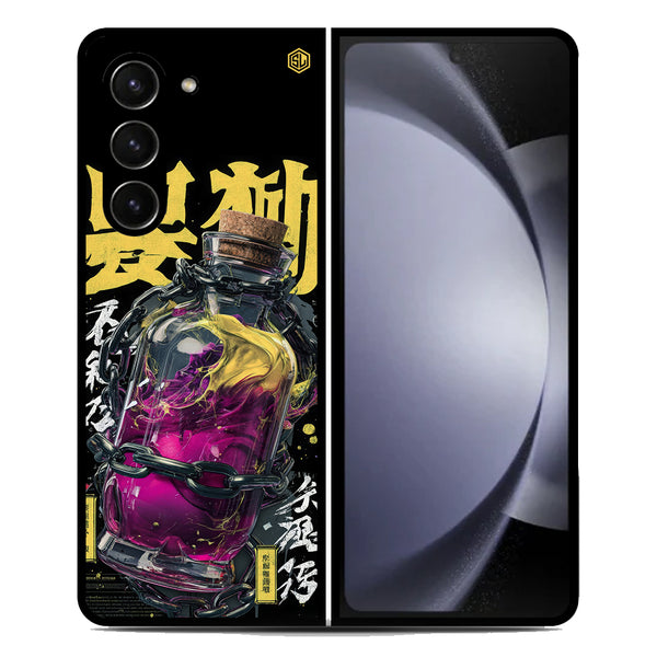 Chromatic Tales Series Soft Phone Case - Metal Case - Samsung Galaxy Z Fold 5