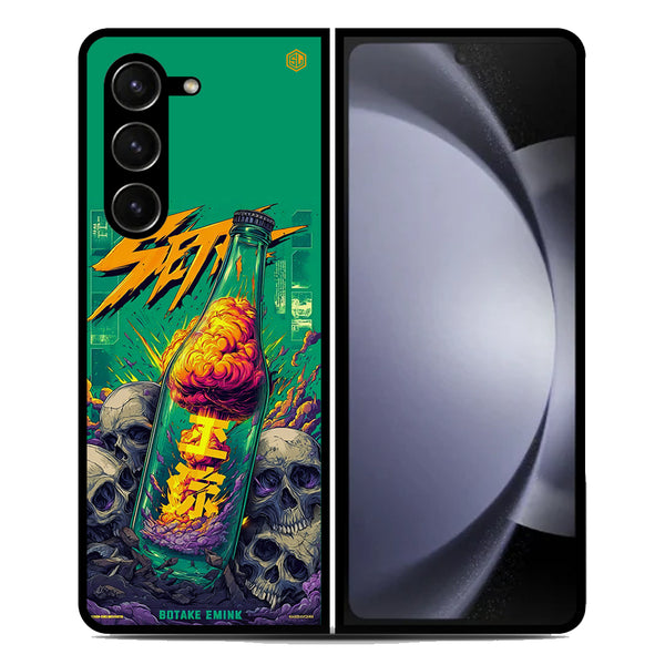 Chromatic Tales Series Soft Phone Case - Metal Case - Samsung Galaxy Z Fold 5