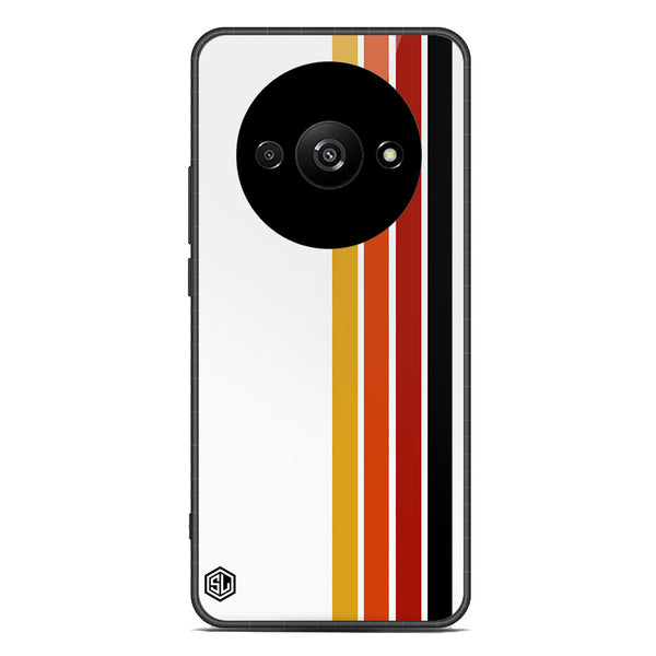Retro Stripes Series Soft Phone Case - Premium Glass Case - Xiaomi Redmi A3