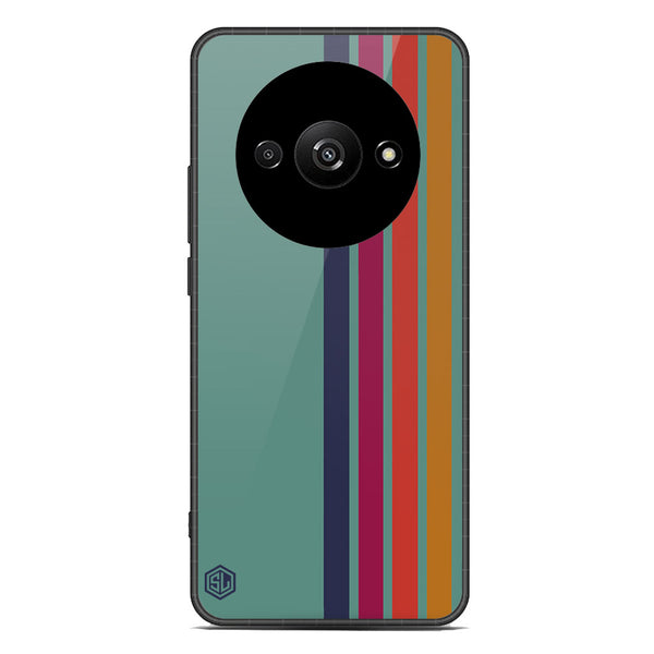 Retro Stripes Series Soft Phone Case - Premium Glass Case - Xiaomi Redmi A3