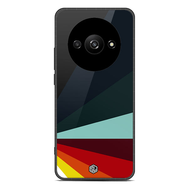 Retro Stripes Series Soft Phone Case - Premium Glass Case - Xiaomi Redmi A3