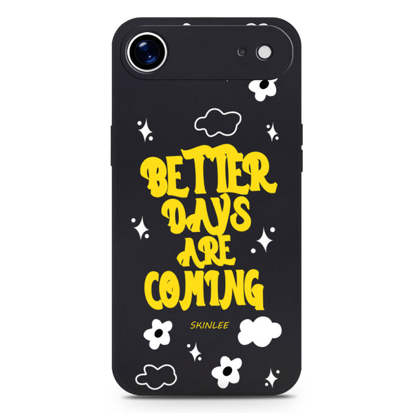 Better Days Design Soft Phone Case - Silica Gel Case - Black - - iPhone 17 Air
