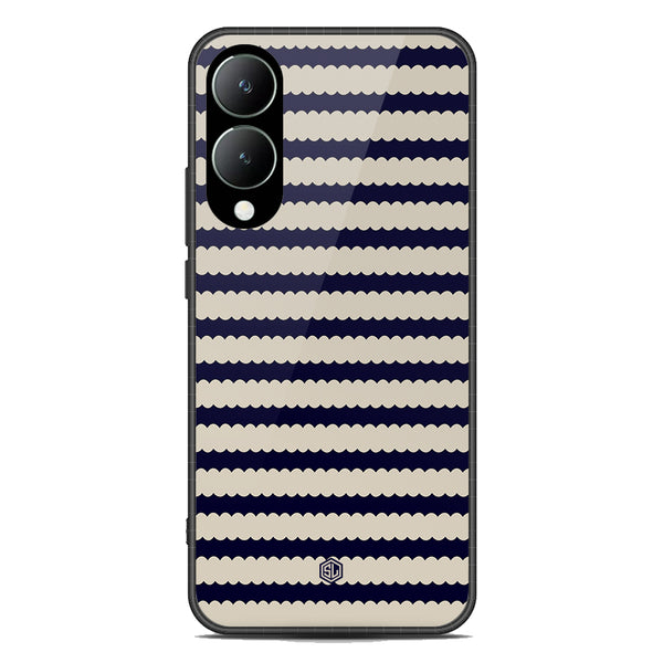 Trending Designs Series Soft Phone Case - Premium Glass Case - Vivo Y17s