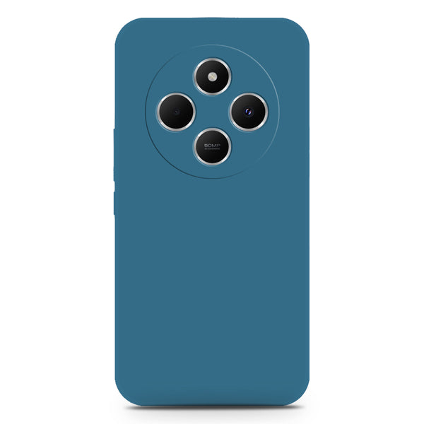 Skinlee Silica Gel Case - Blue - Xiaomi Redmi 14C