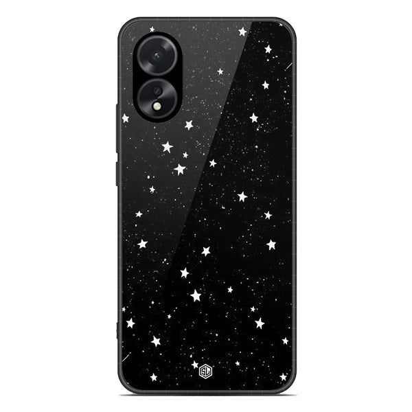 Space Series Soft Phone Case - Premium Glass Case - Design 4 - Oppo A18