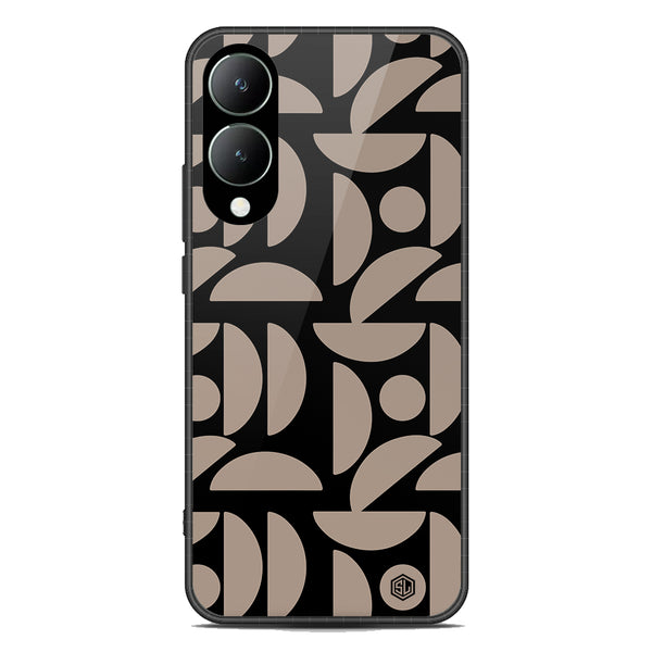 Trending Designs Series Soft Phone Case - Premium Glass Case - Vivo Y17s