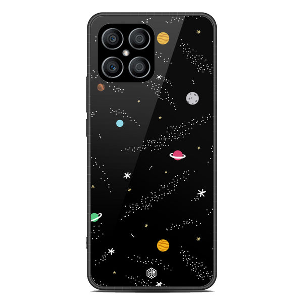 Space Series Soft Phone Case - Metal Case - Design 2 - Honor X8