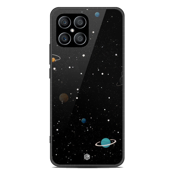 Space Series Soft Phone Case - Metal Case - Design 3 - Honor X8