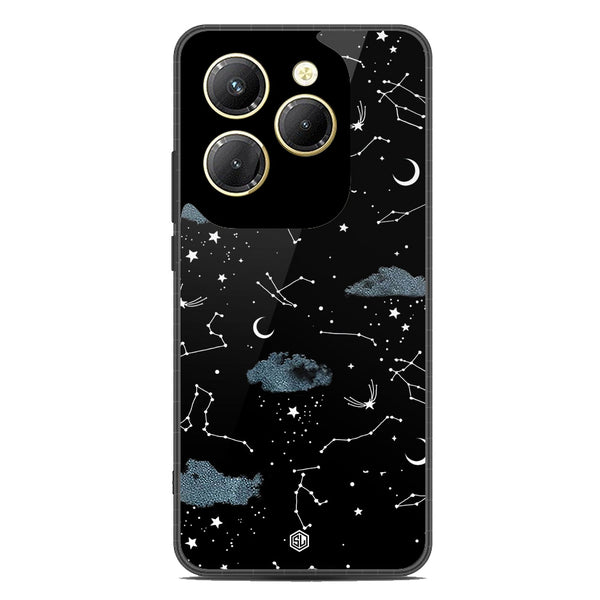 Space Series Soft Phone Case - Metal Case - Design 5 - Infinix Hot 40 Pro