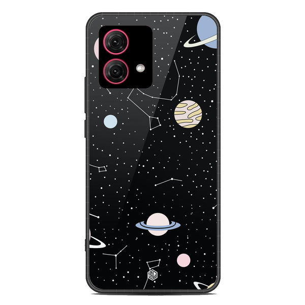 Space Series Soft Phone Case - Metal Case - Design 1 - Motorola Moto G84