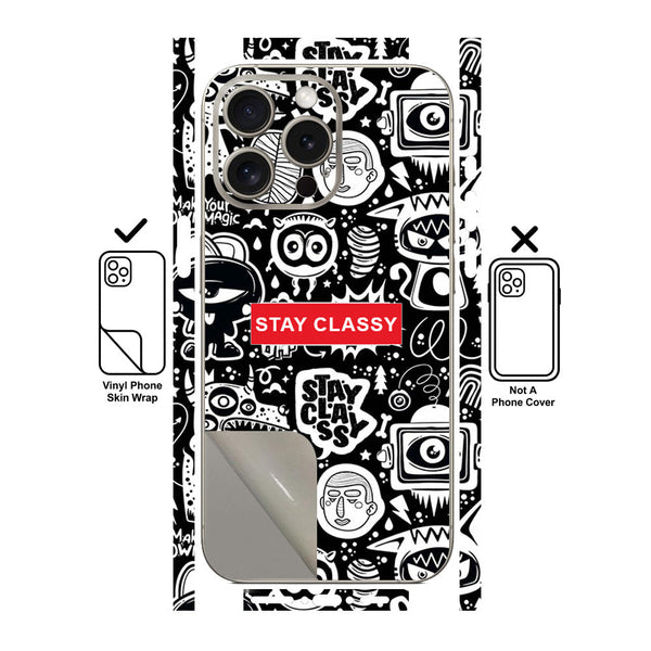 Stay Classy - SkinLee Phone Skin - iPhone 14 Pro Max