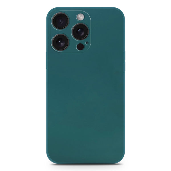 Skinlee Silica Gel Case - Darkgreen - iPhone 15 Pro
