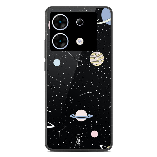Space Series Soft Phone Case - Metal Case - Design 1 - Infinix Zero 30