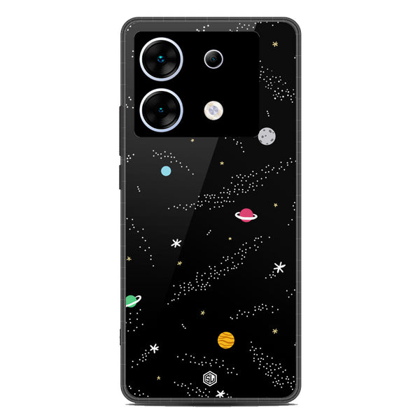 Space Series Soft Phone Case - Metal Case - Design 2 - Infinix Zero 30