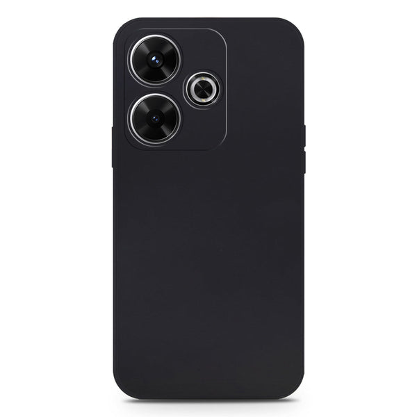Skinlee Silica Gel Case - Black - Xiaomi Redmi 13