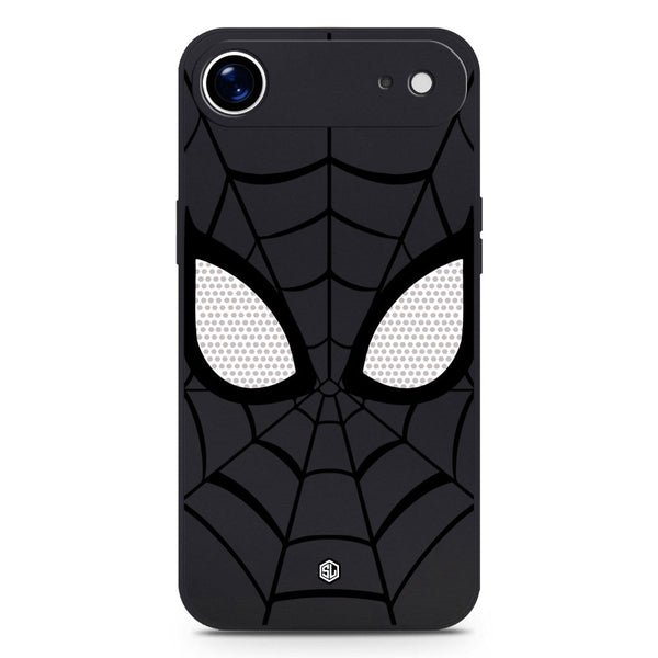 Cool Spider Design Soft Phone Case - Silica Gel Case - Black - iPhone 17 Air
