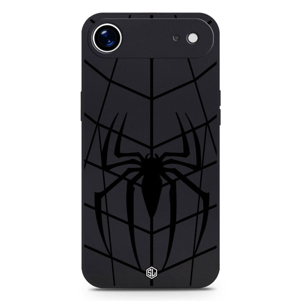 X-Spider Design Soft Phone Case - Silica Gel Case - Black - iPhone 17 Air