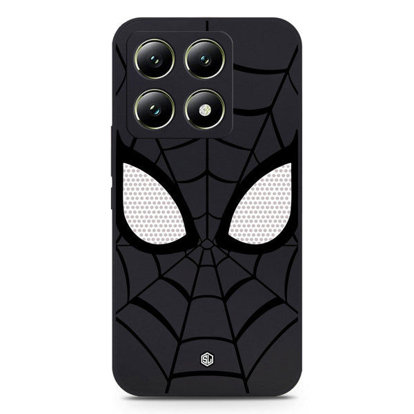 Cool Spider Design Soft Phone Case - Silica Gel Case - Black - Xiaomi 14T