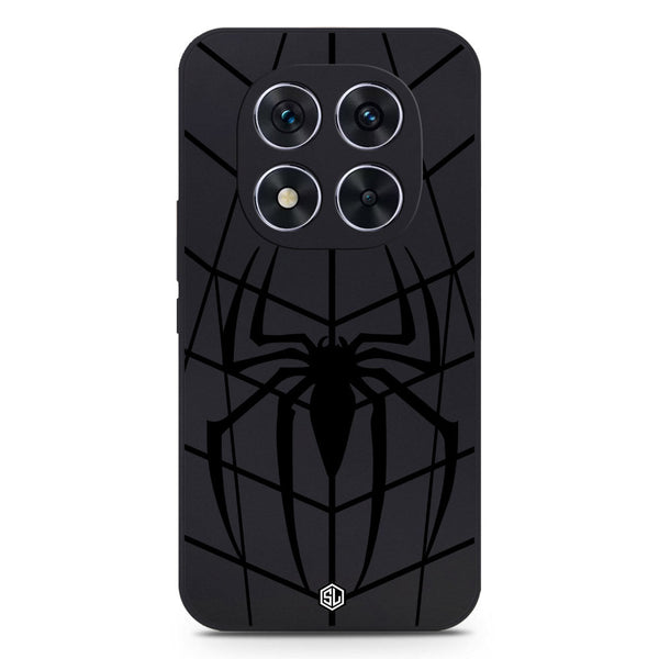 X-Spider Design Soft Phone Case - Silica Gel Case - Black - Xiaomi Redmi Note 14 Pro Plus 5G