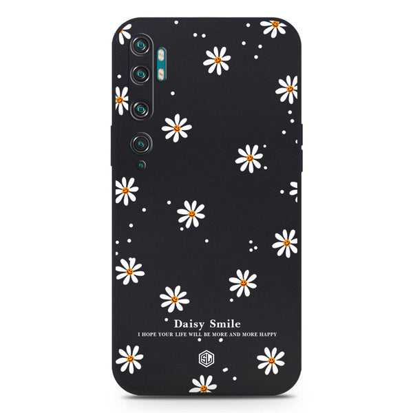 Daisy Smile Design Soft Phone Case - Black - Xiaomi Mi CC9 Pro
