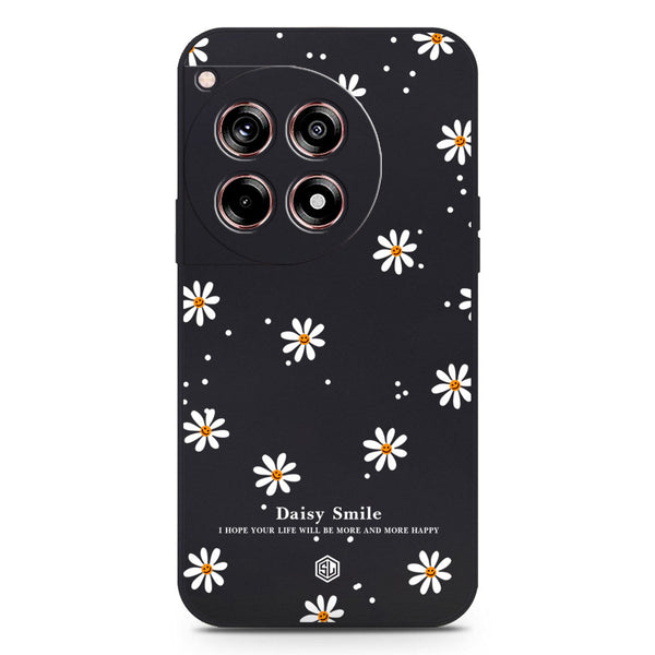 Daisy Smile Design Soft Phone Case - Black - OnePlus Ace 3
