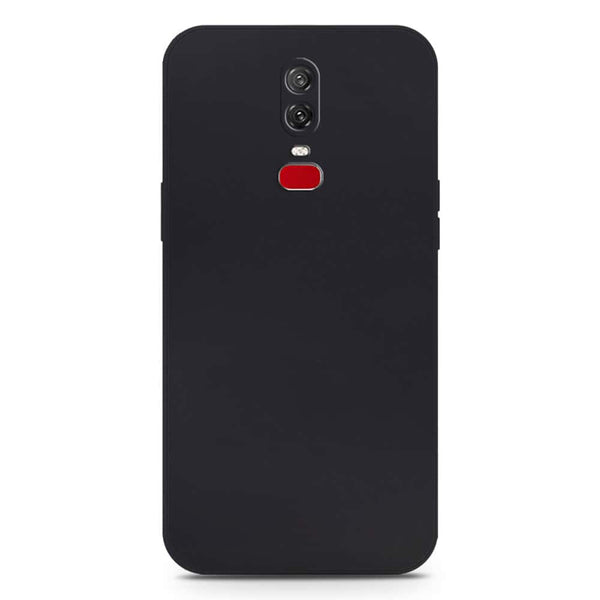 Skinlee Silica Gel Case - Black - OnePlus 6