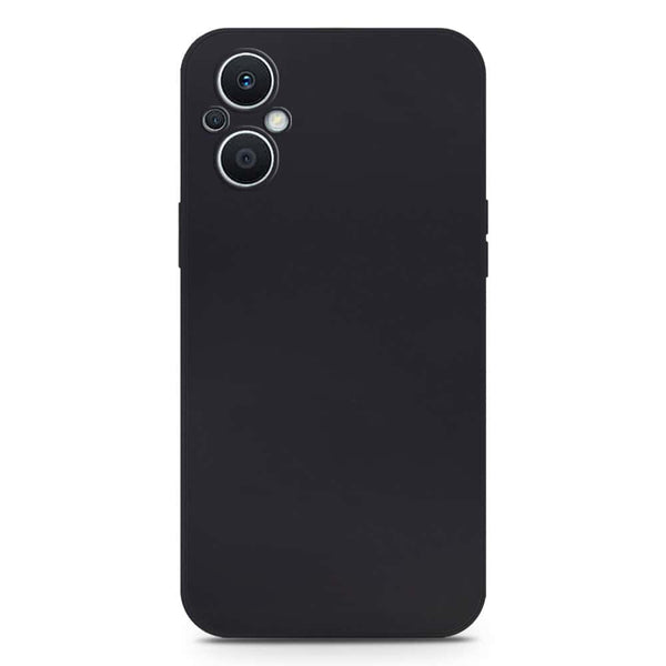 Skinlee Silica Gel Case - Black - Oppo Reno 7 Lite