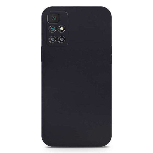 Skinlee Silica Gel Case - Black - Xiaomi Redmi 10