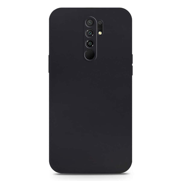 Skinlee Silica Gel Case - Black - Xiaomi Redmi 9 Prime