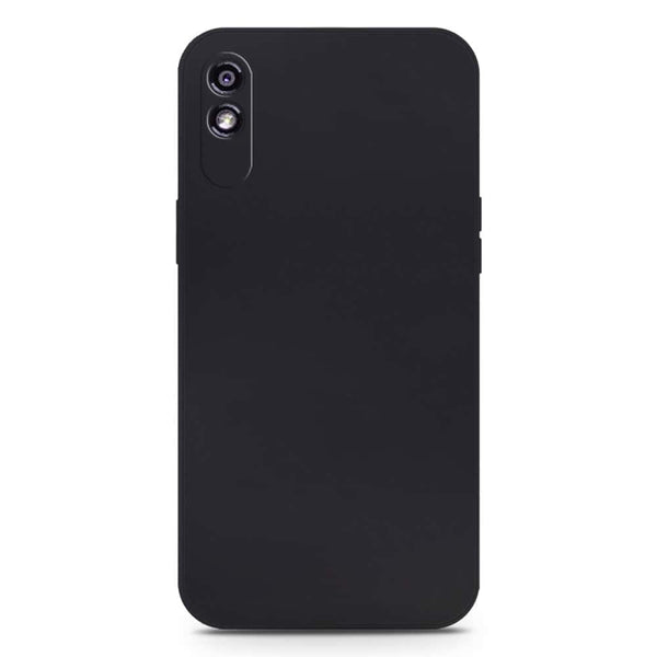 Skinlee Silica Gel Case - Black - Xiaomi Redmi 9A