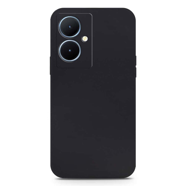 Skinlee Silica Gel Case - Black - Vivo Y78 Plus 5G