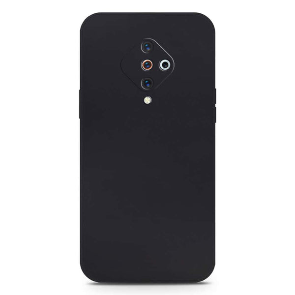 Skinlee Silica Gel Case - Black - Vivo Y9s