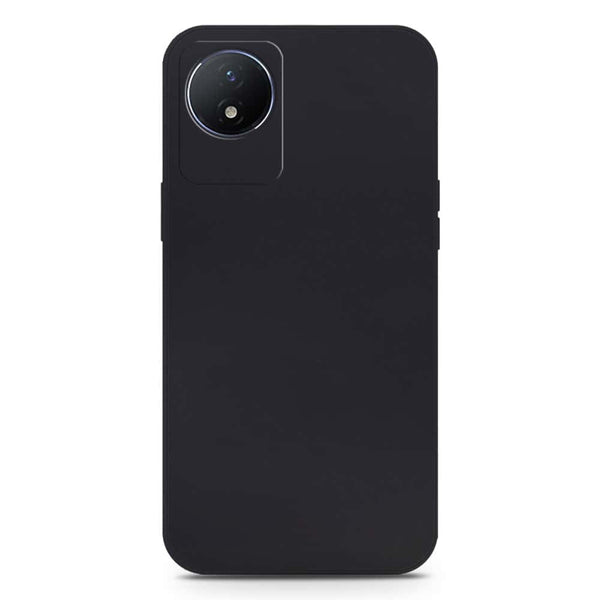 Skinlee Silica Gel Case - Black - Vivo Y02t