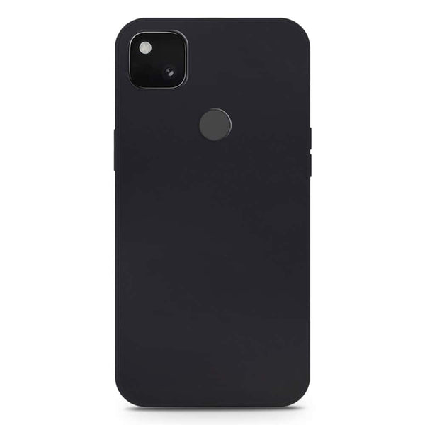 Skinlee Silica Gel Case - Black - Google Pixel 4a 4G