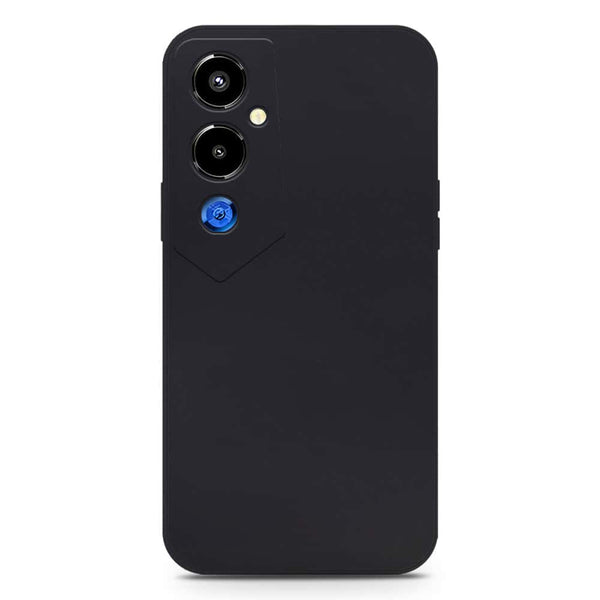 Skinlee Silica Gel Case - Black - Tecno Pova 4 Pro
