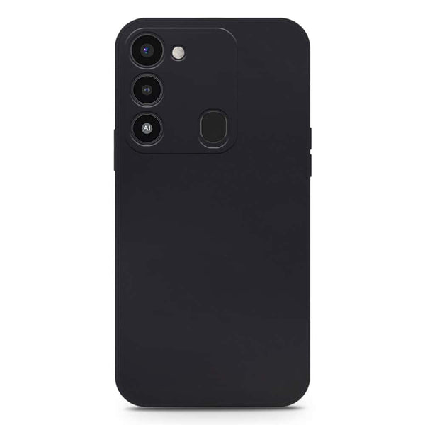 Skinlee Silica Gel Case - Black - Tecno Spark 8C