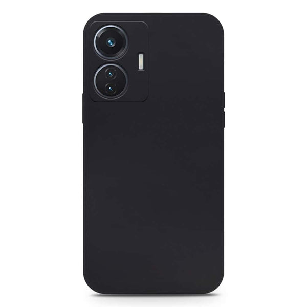 Skinlee Silica Gel Case - Black - Vivo Y55 4G