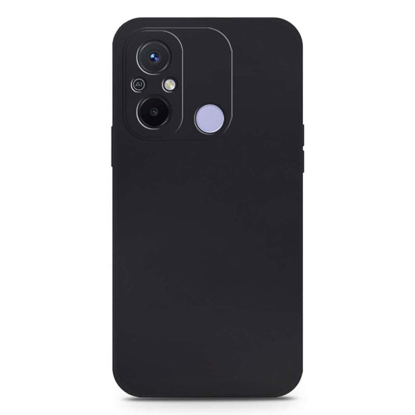Skinlee Silica Gel Case - Black - Xiaomi Redmi 12C