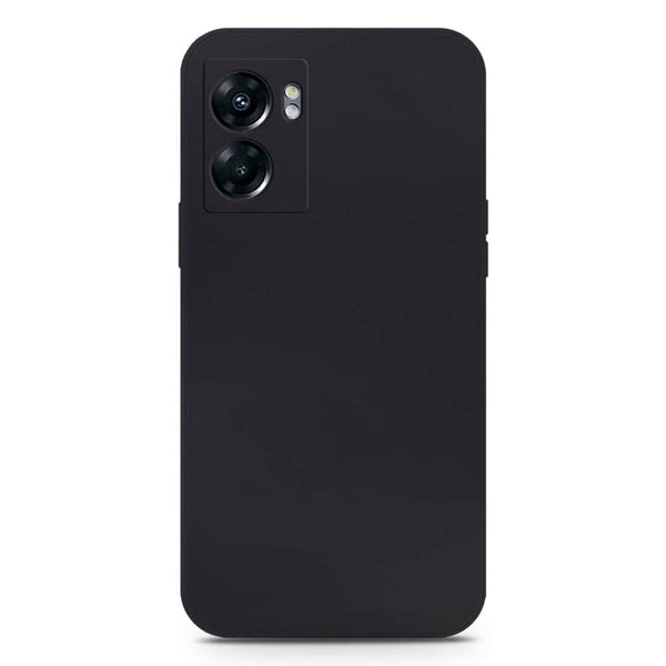 Skinlee Silica Gel Case - Black - Oppo A57 5G