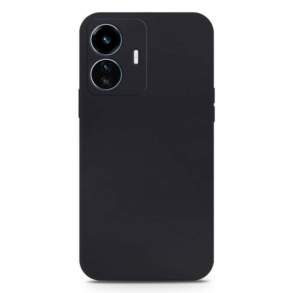 Skinlee Silica Gel Case - Black - Vivo Y77 5G