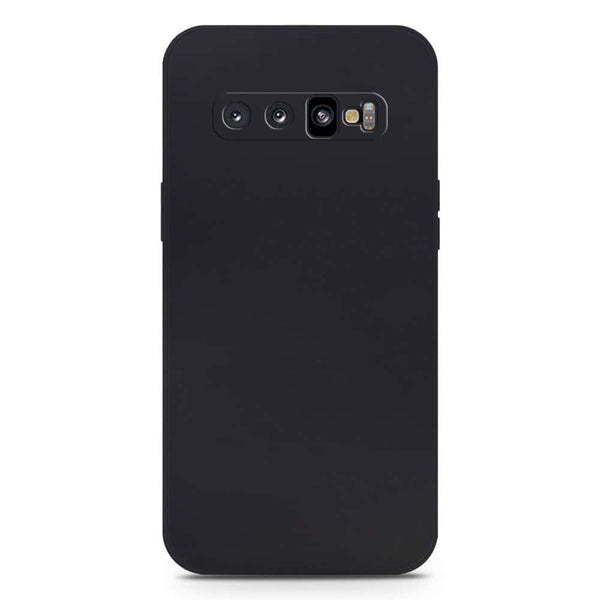 Skinlee Silica Gel Case - Black - Samsung Galaxy S10 Plus