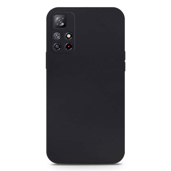Skinlee Silica Gel Case - Black - Xiaomi Redmi Note 11 5G