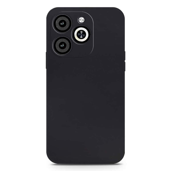 Skinlee Silica Gel Case - Black - Infinix Smart 8
