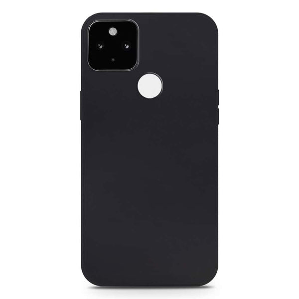 Skinlee Silica Gel Case - Black - Google Pixel 5a 5G
