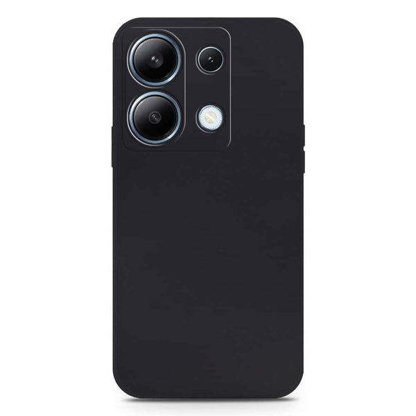 Skinlee Silica Gel Case - Black - Xiaomi Redmi Note 13 Pro 4G