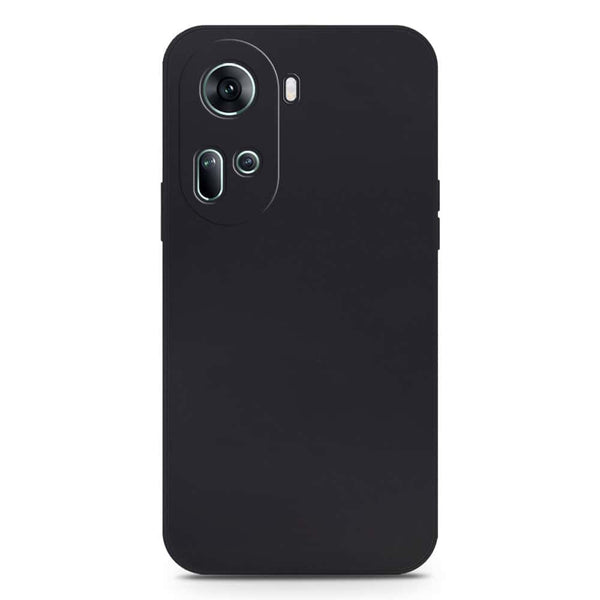 Skinlee Silica Gel Case - Black - Oppo Reno 11 5G